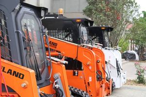 W7100T ราคาถูกราคา Bagger แทร็คโหลดลื่นไถลคัดท้าย Skidsteer สำหรับขาย - Product Image 4