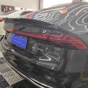 YKSRDNF Aileron arrière de coffre en fibre de carbone ABS de haute qualité pour AUDI A7 S7 RS7 C8 2019 2020 2021 2022+ - Product Image 4