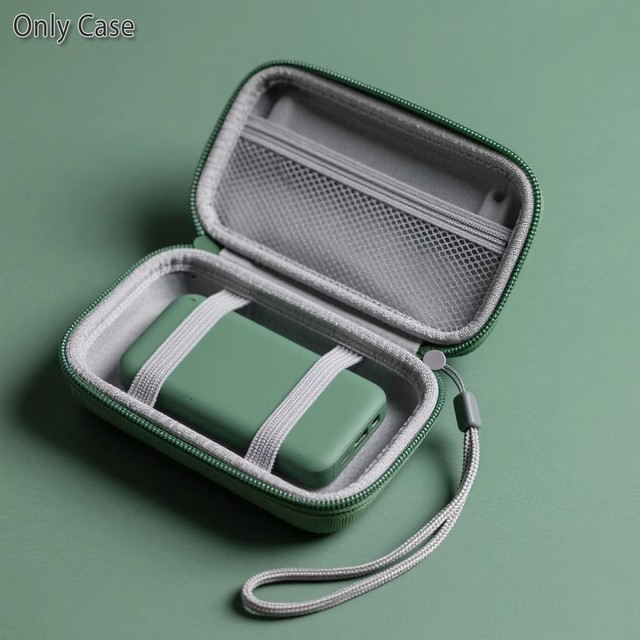 2026 EVA Hard-Shell Portable Power Bank Protective Case Durable Nylon Material Waterproof&Dustproof EVA Storage Pouch