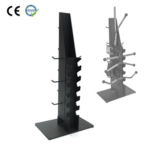 VIGFIT Rack Commerciale per <span class=keywords><strong>Palestra</strong></span> per Accessori Fitness, Supporto per Cavi e Attrezzi - Product Image 1