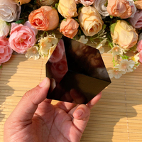 Vente en gros de cubes polis en obsidienne noire naturelle, pierre de guérison Reiki, cristal pour la décoration de la maison et la collection