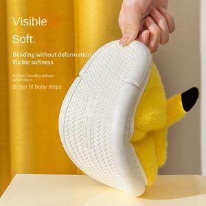 Pantuflas <span class=keywords><strong>de</strong></span> Casa <span class=keywords><strong>de</strong></span> Algodón Transpirable con Diseño <span class=keywords><strong>de</strong></span> <span class=keywords><strong>Pikachu</strong></span> para Mujer, Otoño Invierno, Nuevas Pantuflas <span class=keywords><strong>de</strong></span> Interior con Punta Cerrada, Lindas y <span class=keywords><strong>de</strong></span> Dibujos Animados - Product Image 2