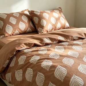 Tela de Poliéster Estampada de Algodón Lavado a Bajo Precio, Tela para Sábanas <span class=keywords><strong>Microsoft</strong></span> para Ropa de Cama - Product Image 2