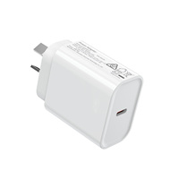 Chargeur GaN PD 30W avec prise australienne, chargeur PD, norme australienne SAA, adaptateur secteur de haute qualité pour Samsung iPhone