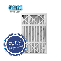 18x30x1 certifié EN779 20x24x1 filtre à air pré-filtre plissé lavable pour animaux de compagnie famille supprimer Pollen moule bactéries fumée