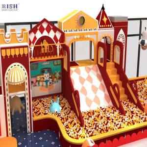 Área de Juegos Comercial Grande Personalizada, <span class=keywords><strong>Parque</strong></span> de Diversiones <span class=keywords><strong>Infantil</strong></span>, Solución Llave en Mano, Equipo de Juegos Interior con Tobogán y Piscina de Pelotas - Product Image 2