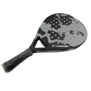 Personnaliser Concevoir Votre Propre Pleine Fiber De Carbone 3k 12k 18k Pédale Raquette Fiber De Verre Raquette de Tennis de Plage Fournisseur