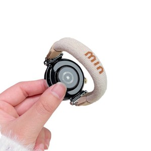 Correa de reloj elástica trenzada con diseño de letras, compatible con <span class=keywords><strong>Huawei</strong></span> <span class=keywords><strong>Watch</strong></span> <span class=keywords><strong>Fit</strong></span> 3 GT5 <span class=keywords><strong>Watch</strong></span> 4, correa elástica, pulsera cómoda - Product Image 5