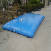 Bâche gonflable pliable en PVC TPU de 100000 litres, oreiller Flexible de stockage d'eau de pluie réservoirs de vessie