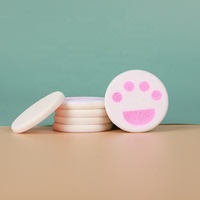 Esponja de planta OEM Toalla de cara de limpieza profunda Puffs cosméticos para exfoliar y aclarar la piel