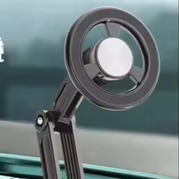 Support magnétique pour téléphone de voiture de style classique en fer ABS rotatif à 360 degrés, aimant puissant pour voiture de qualité supérieure