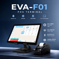 Terminal POS Android con Soporte para Impresora, Pantalla Táctil de 10.1 Pulgadas, Caja Registradora para Restaurante, Comercio Minorista, OEM, ODM