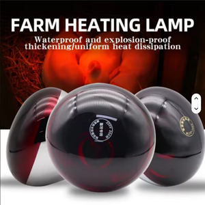 Meilleures ventes : ampoule chauffante incandescente rouge demi-rouge de 150 W pour veau <span class=keywords><strong>jeune</strong></span> - Product Image 3