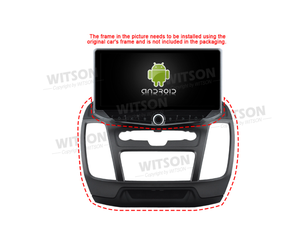 Écran Witson de 10,88 pouces avec support mobile pour <span class=keywords><strong>Ford</strong></span> <span class=keywords><strong>Transit</strong></span> <span class=keywords><strong>Connect</strong></span> <span class=keywords><strong>Ford</strong></span> Tourneo 2020-2025, système multimédia stéréo GPS CarPlay - Product Image 4