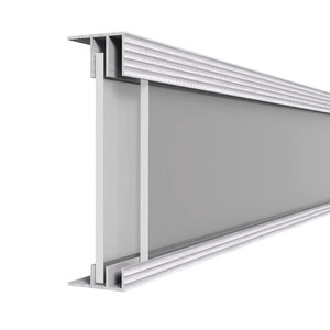 Profil de <span class=keywords><strong>porte</strong></span> <span class=keywords><strong>coulissante</strong></span> en aluminium pour <span class=keywords><strong>armoire</strong></span> Style ligne fine Glissière en forme de U <span class=keywords><strong>Rail</strong></span> en aluminium - Product Image 5