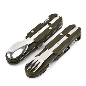 Free Sample Foldable Knife, Fork and Spoon <b>Picnic</b> 3 in 1 Outdoor Camping <b>Cutlery</b> <b>Set</b> - Product Image 1