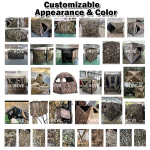 เต็นท์พราง<span class=keywords><strong>ตัว</strong></span>แบบพาโนรามา 270 องศา ปรับแต่งได้ - บังตาสำหรับล่าสัตว์แบบพกพา เหมาะสำหรับดูนก ตั้งแคมป์กลางแจ้ง และล่าสัตว์ - Product Image 5