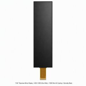 <span class=keywords><strong>Pantalla</strong></span> LCD <span class=keywords><strong>de</strong></span> Barra <span class=keywords><strong>de</strong></span> 7.84 <span class=keywords><strong>Pulgadas</strong></span>, 400x1280 IPS, 1000 Nits, Negro Normal, 40 Pines LVDS, <span class=keywords><strong>Pantalla</strong></span> para Cámara <span class=keywords><strong>de</strong></span> Retroceso <span class=keywords><strong>de</strong></span> Coche - Product Image 1