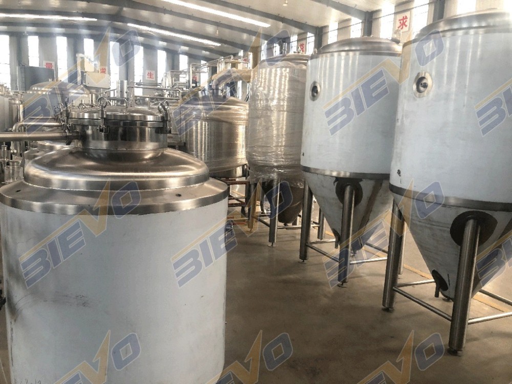 Bière artisanale bière d'utilisation d'usine 100L à 6000L pot en acier inoxydable bière cuve de fermentation