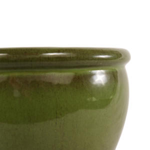 ของขวัญวันแม่ กระถางดอกไม้เซรามิก สีขาวเงางาม ระบายอากาศได้ดี สำหรับปลูกต้นไม้ในร่ม - Product Image 4