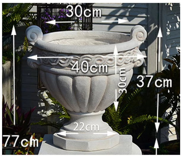 Bassin romain trophée blanc