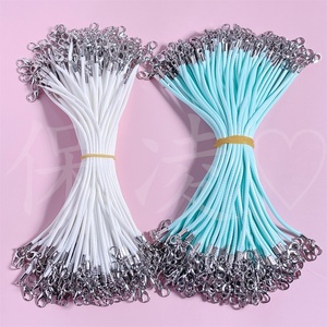 Dây buộc làm vòng tay bằng sáp màu 2mm, khóa móc kép, phụ kiện tự làm, mô phỏng đồ trang sức nhỏ xinh, linh kiện làm đồ trang sức học đường - Product Image 2