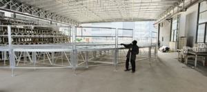 Scène mobile pour événements, concerts, mariages, scène d'assemblage facile à installer, contreplaqué antidérapant, hauteur réglable, à vendre - Product Image 2