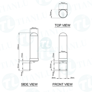 High Gain 695-4800MHz <strong>5G</strong> 4G LTE Antenna for <strong>Huaweis</strong> <strong>5G</strong> <strong>CPE</strong> <strong>Pro</strong> Router TS9 <strong>5G</strong> 4G External Antenna Signal Boost - Product Image 4