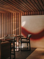 Juego de Comedor de Madera Moderno y Minimalista de Lujo para Restaurante Comercial, Mesas y Sillas para Interiores de Hoteles de 5 Estrellas