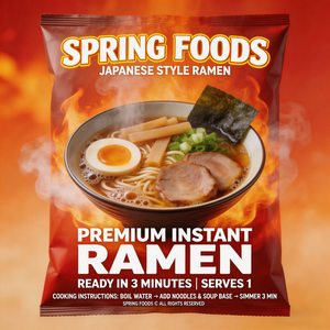 Nouilles instantanées ramen faibles en sodium, prêtes à consommer, vente en gros - Product Image 4