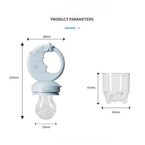 2025 New BPA free Silicone bé thực phẩm núm vú bé trái cây tươi thực phẩm nibbler núm vú tùy chỉnh thân thiện với môi trẻ em trái cây núm vú - Product Image 6