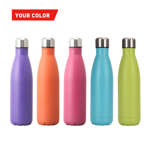 Botella de Agua Térmica Aislada de Acero Inoxidable de Doble Pared de 500 ml con Logotipo - Product Image 1