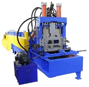 Metal Steel Structure C Z Purlin Making Machine To Make C Z Shape Cold Forming Machine