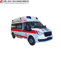 Tout nouveau véhicule médical d'ambulance hospitalière 4x2 de marque Foton pour les premiers secours