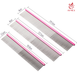 Fenice pettine <span class=keywords><strong>per</strong></span> cani spazzola <span class=keywords><strong>per</strong></span> la rimozione della pelliccia dei capelli lunghi e spessi pettine <span class=keywords><strong>per</strong></span> pulci <span class=keywords><strong>per</strong></span> peli di animali domestici spilla in acciaio <span class=keywords><strong>per</strong></span> cani e <span class=keywords><strong>gatti</strong></span> <span class=keywords><strong>per</strong></span> cani Shaggy Barber - Product Image 6