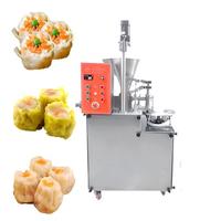 Machine à Siomai et Momo semi-automatique en acier inoxydable avec PLC, capacité 100kg-300kg, garantie 1 an, pour la maison et les hôtels, avec moteur