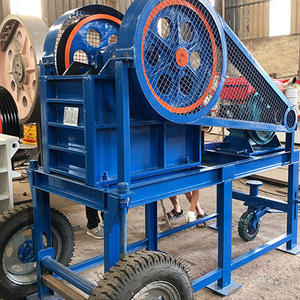 Concasseur à mâchoires mobile sur roues de type diesel compact pour mines d'or - Product Image 4