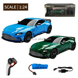 1/24 Licenciado <strong>Carro</strong> Deriva RC Simulation LED Light High Speed RC <strong>Modelo</strong> <strong>Carro</strong> Brinquedo RTR Indoor Outdoor for Kid Gift - Product Image 1
