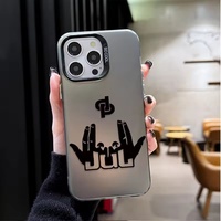 Coque de téléphone portable de luxe antichoc en PC rigide avec motif Fashion IMD Laser JUL Rapper pour iPhone 12 13 14 15 16 17 Pro Max Plus
