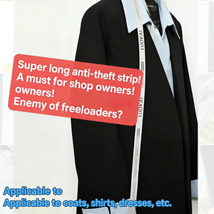 Etiquetas de seguridad con LOGO personalizado y cinta personalizada, etiquetas antirretorno a prueba de manipulaciones para ropa - Product Image 4