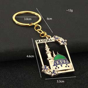 渝建通跨境中东麦地那城月祭新款旅行钥匙扣挂件，京师包车 - Product Image 2