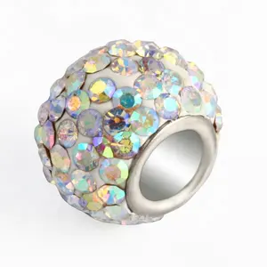 Rhinestone original Czech crystal AB bead for bracelet making