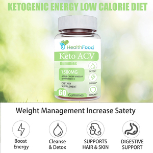 Gummies Keto ACV à base de glucides totalisés, directement de l'usine, pour améliorer les performances quotidiennes et l'efficacité de l'exercice - Product Image 3