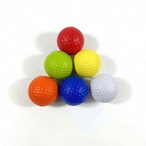 Balles anti-stress en PU rayées douces personnalisées pour mini-golf - 2,5 pouces - Anti-stress pour cadeaux et fêtes - Product Image 2