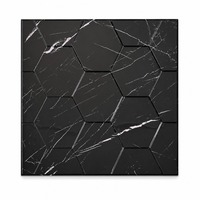 Panneau mural moderne en PVC gaufré alvéolé 3D, imperméable, résistant à l'humidité et ignifuge, pour la maison, l'hôtel, la réception d'entreprise