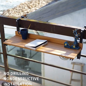 <span class=keywords><strong>Tavolino</strong></span> pieghevole <span class=keywords><strong>da</strong></span> esterno Patio <span class=keywords><strong>balcone</strong></span> tavolo <span class=keywords><strong>da</strong></span> Bar per ringhiera giardino ringhiera regolabile tavolo <span class=keywords><strong>da</strong></span> Bar appeso - Product Image 3