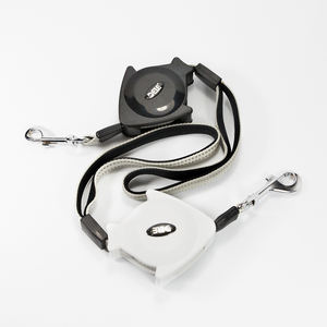 Pet Walking Tool Ultra starke reflektierende 4,6 Fuß Nylon band einziehbare Hunde leine für kleine, mittlere, um 360 Grad verwirrung freie Leine - Product Image 2