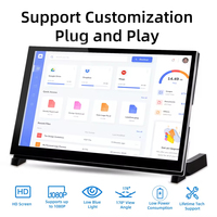 Ahududu Pi için MPI7006-A 7 inç IPS LCD kapasitif dokunmatik ekran 1024*600 LCD ekran 5/4/3/2/1