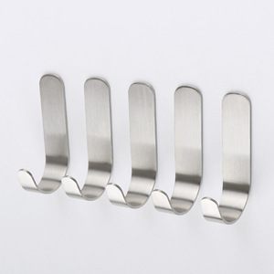 JINNATE Stainless Steel Wall Mount <b>Coat</b> <b>Hook</b> 304 Anti Corrosion Home Bathroom Living Room Door <b>Hook</b> Minimalist Design - Product Image 3