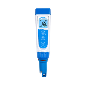 เครื่องวัดคุณภาพน้ำอเนกประสงค์ Apera PC60 รุ่นพรีเมียม (pH/EC/TDS/ความเค็ม/อุณหภูมิ) ชุดทดสอบพลาสติกแบบพกพาพร้อมการสนับสนุนจากผู้ผลิต (OEM) - Product Image 1